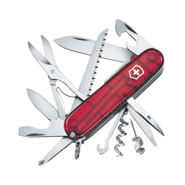 Navaja Victorinox de Bolsillo Mediana Huntsman Lite de 21 Funciones con Luz LED