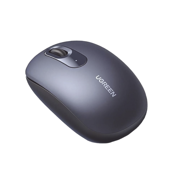 Mouse Inalámbrico 2.4G 800/1200/1600/2400 DPI / Función de 3 botones / Alcance 10m / Silencioso / Ergonómico / Anti-caída y Anti-interferencias / Color Midnight Blue / Batería Alcalina AA (incluida).