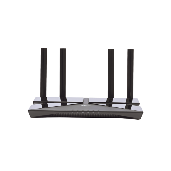 Router WiFi 6 AX 1500Mbps / MU-MIMO 2X2 y OFDMA / 1 Puerto WAN 10/100/1000 Mbps / 4 Puertos LAN 10/100/1000 Mbps / 4 Antenas Beamforming