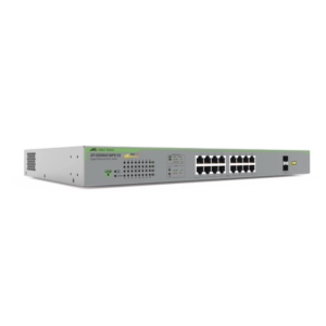 Switch PoE+ Gigabit WebSmart de 16 puertos 10/100/1000 Mbps (2 x Combo) + 2 puertos gigabit SFP (Combo)