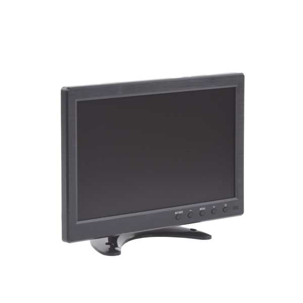 Monitor 10.1" TFT-LCD ideal para colocar en vehículos o DVR/NVR. Entradas de video HDMI