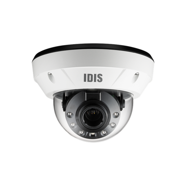 Domo IP 8MP | Varifocal MOTORIZADO | IK10/IP67 |  IR 40 m | Entrada/Salida de Alarma | POE | ICR Dia/Noche | MicroSD Hasta 256 GB | Videoanaliticos Integrados | Cumple con NDAA