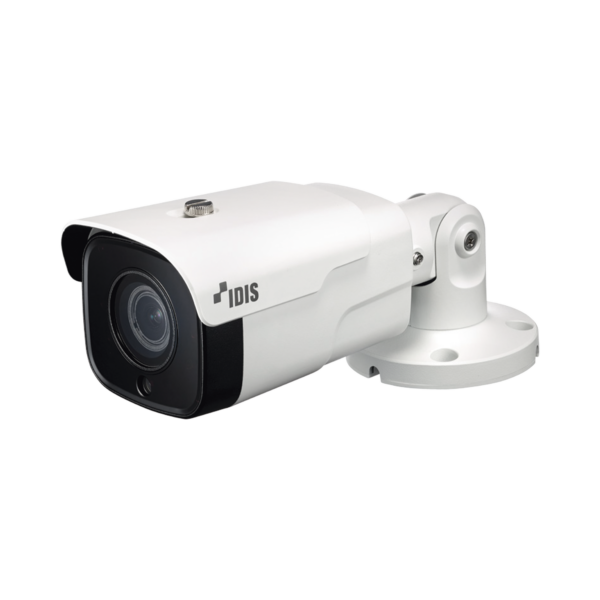 Bala IP 8 MP |  Lente Varifocal | IK10/IP67 | Entrada/Salida de Alarma | POE | ICR Dia/Noche | MicroSD (256 GB) | Analiticos Embebidos | Cumple con NDAA