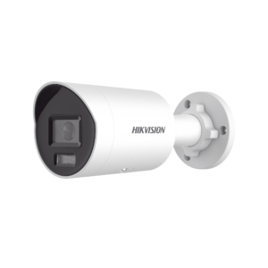 [Dual Light + ColorVu] Bala IP 8 Megapixel (4K) / Lente 2.8 mm / 40 mts IR + 40 mts Luz Blanca /  Microfono Integrado / Exterior IP67 /   WDR 130 dB / ACUSENSE (Filtro de Falsas Alarmas) / Captura Facial / PoE / Metal / ACUSEARCH