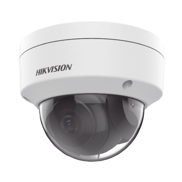 Domo IP 8 Megapixel (4K)/ Lente 2.8 mm / 30 mts IR EXIR / Exterior IP67 / IK10 /  WDR 120 dB / PoE / ACUSENSE (Evita Falsas Alarmas) / MicroSD / ONVIF / ACUSEARCH