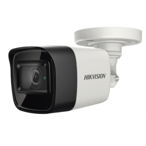 Bala TURBOHD 4K (8 Megapixel) / Gran Angular 102° / Lente 2.8 mm / Exterior IP67 / IR EXIR 30 mts / dWDR / Metal