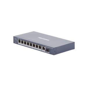 Switch PoE+ / No Administrable / 6 Puertos 10/100/1000 Mbps PoE+ / 2 Puertos 1000 PoE++(90 W) / 1 Puerto 1000 Mbps Uplink + 1 Puerto SFP / PoE hasta 250 Metros /  110 Watts