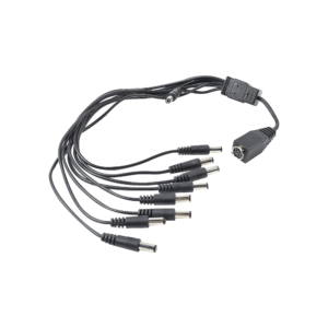 Cable con 9 Vías para Alimentar 8 Cámaras TURBOHD y DVR TURBOHD epcom / HIKVISION