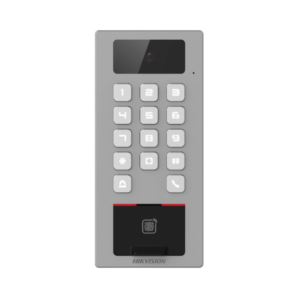 Lector Biometrico con Teclado para Exterior Antivandálico IP65 & IK09 con función de Videoportero Multiapartamento /  Huella