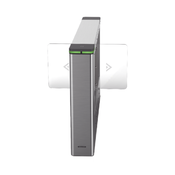 Torniquete Swing CENTRAL para Ampliar Numero de Carriles / Incluye Panel y Lectores de Tarjeta / TCP/IP Administrable por iVMS-4200 (Requiere Torniquete Izquierdo) / Carril de 90 cms / 6