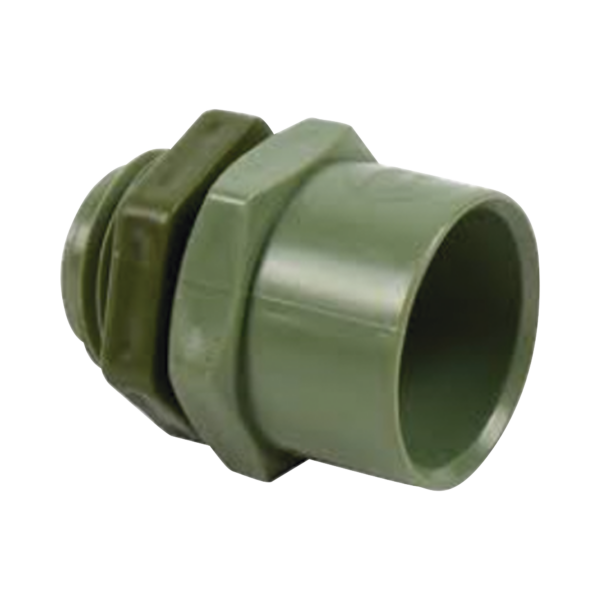 Conector de 1-1/2" para tuberia PVC conduit pesado (38 mm)