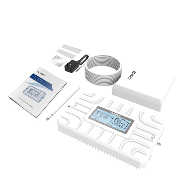 Kit Amplificador de Señal Celular 5G / Mejora las llamadas convencionales y VoLTE / Soporta los datos de las tecnologías 2G