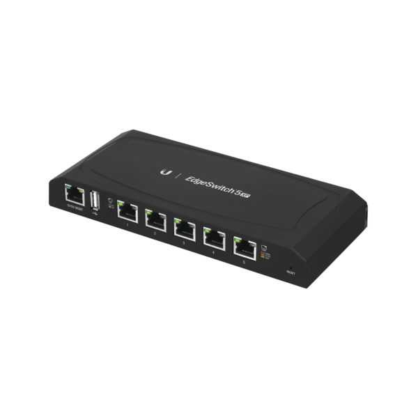 EdgeSwitch 5XP Administrable de 5 Puertos Gigabit PoE de 24 V Pasivo