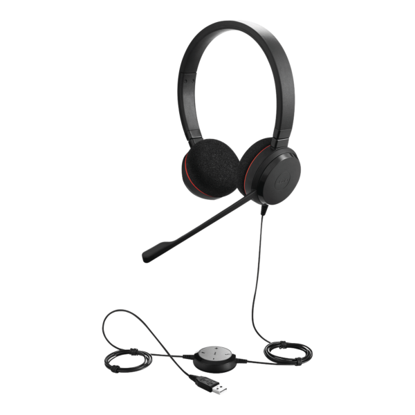 Jabra Evolve 20 DUO con conexión USB