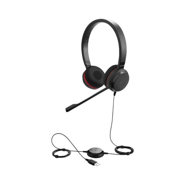 Jabra Evolve 30 Duo con conexión USB / 3.5mm