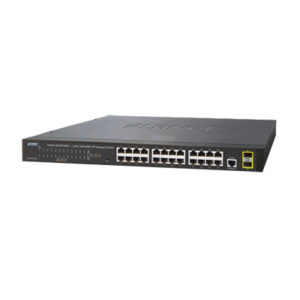 Switch Administrable Capa 2 de 24 Puertos Gigabit 10/100/1000T