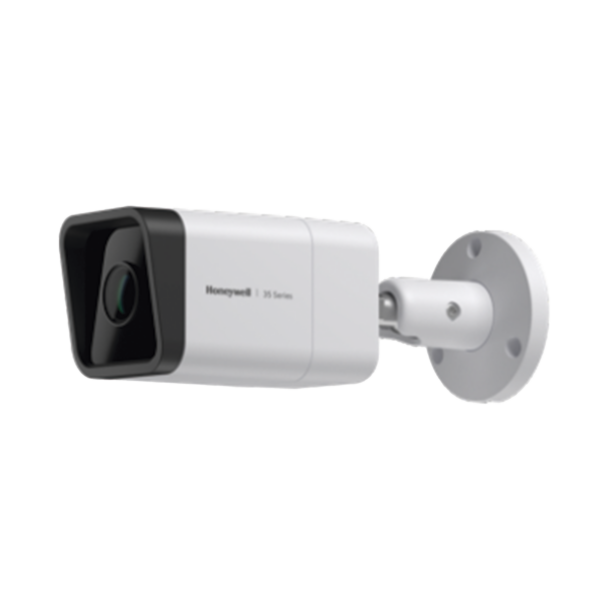 Bala IP 3 Megapixel / Lente 2.8 mm / 40 mts IR / Ultra Baja Iluminación / Exterior IP66 / H.265 / PoE / Micro SD / WDR / NDAA / Serie 35 / Antivandálica IK10 / Honeywell Security / ONVIF