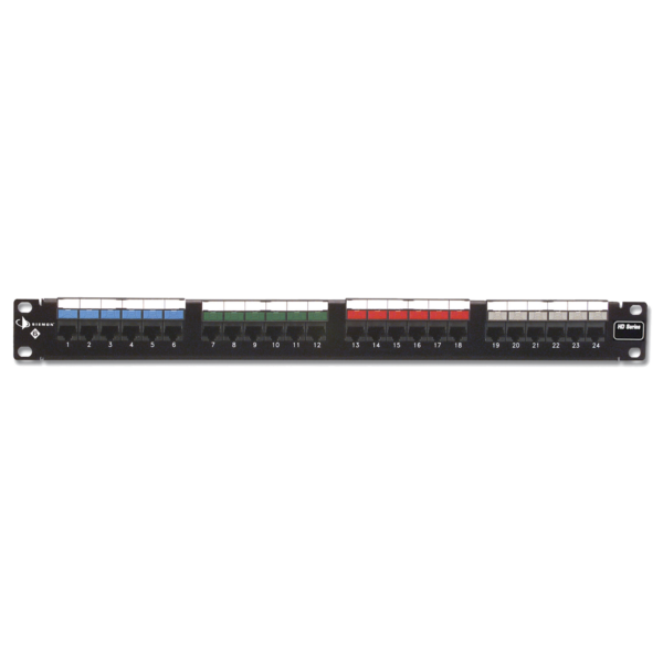 Patch Panel UTP HD6 de 24 puertos