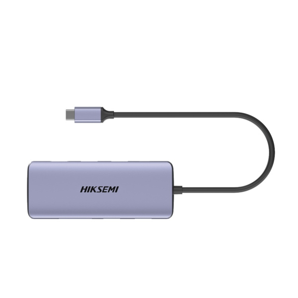 Hub (Adaptador) USB - C / 8 en 1 / 1 Salida HDMI (4K) / 1 Salida USB 2.0 / 3 Salidas USB 3.0 / 1 Salida SD (Memoria SD) / 1 Salida TF (Micro SD) / 1 Entrada USB - C (Carga Rapida / 100 Watts)