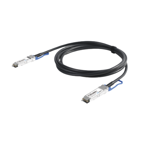 Cable DAC QSFP28 de 100 Gbps a 100 Gbps / Passive Direct Attach Copper Twinax Cable / Longitud: 1 metro