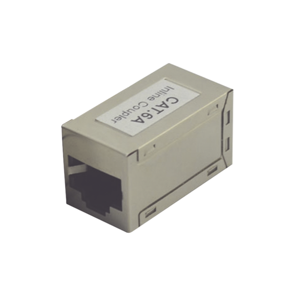 Acoplador STP Cat6A hembra RJ45 a RJ45 hembra