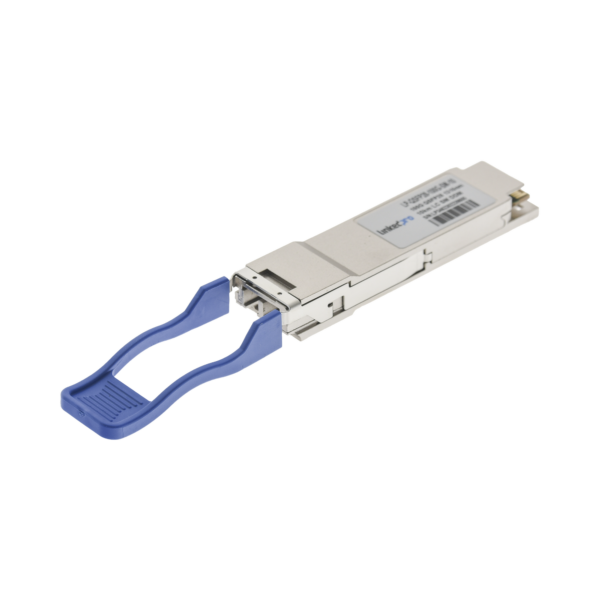 Transceptor Óptico QSFP28 (Mini-Gbic) / Monomodo 1310 nm / 100 Gbps / 100GBASE-LR4 / Conectores LC/UPC Dúplex / DDM / Hasta 10 km