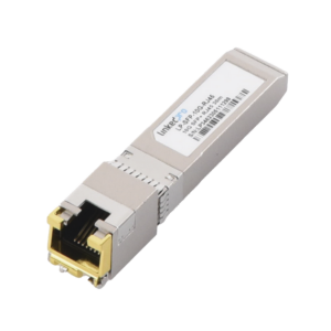 Transceptor Óptico SFP+ a RJ45 /10 Gbps / Conector RJ45 / 10GBASE-T / Distancia de hasta 30 m.