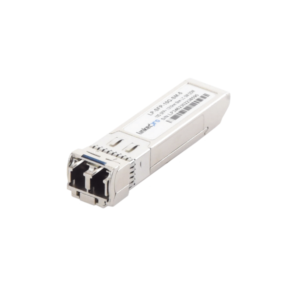 Transceptor Óptico SFP+ (Mini-Gbic) / Monomodo 1310 nm / 10 Gbps / 10GBASE / Conectores LC/UPC Dúplex / DDM / Hasta 5 km