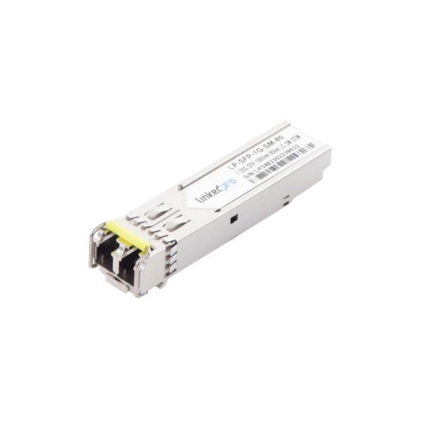 Transceptor Óptico SFP (Mini-Gbic) / Monomodo 1550 nm / 1.25 Gbps / 1000BASE-ZX / Conectores LC/UPC Dúplex / DDM / Hasta 80 km