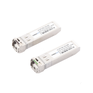 Transceptores Ópticos Bidireccionales SFP+ (Mini-Gbic) / Monomodo 1270 & 1330 nm / 10 Gbps / 1000BASE-BX / Conector LC/UPC Simplex / DDM / Hasta 40 km / 2 Piezas