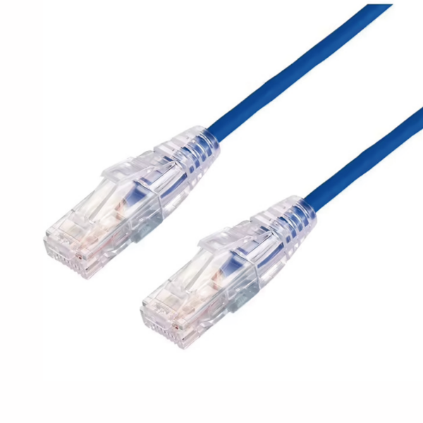 Cable de Parcheo Slim UTP Cat6A - 10 m Azul