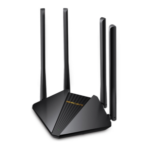 Router inalámbrico AC1200 / 2 Puertos LAN 10/100/1000 / 1 Puerto WAN 10/100/1000 /  Tecnología MU-MIMO y Beamforming /   4 Antenas de 5 dBi