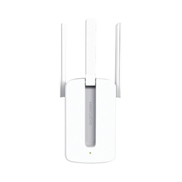 Repetidor / Extensor de Cobertura WiFi N / MU-MISO / 300 Mbps 2.4 GHz / 3 antenas externas / Botón WPS