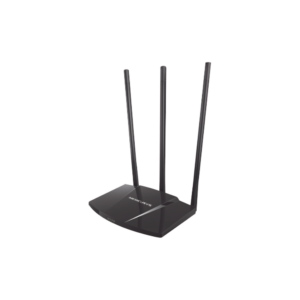 Router N de alta potencia 300 Mbps / 1 Puerto WAN 10/100 / 3 Puertos LAN 10/100 / Chip PA (potencia transmisión 2x) / 3 Antenas de 7 dBi