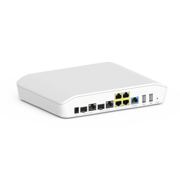 Router/Firewall SD-WAN NSE3000 / 2 puertos WAN Gigabit + 2 SFP combo / 4 puertos LAN Gigabit / Gestión Unificada de Amenazadas / Administración desde la Nube con cnMaestro / Hasta 1