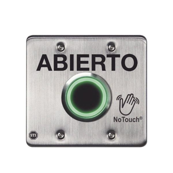 Interruptor IR NoTouch® de Acero Inoxidable