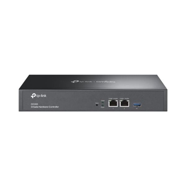 Controladora Omada para gestionar hasta 500 equipos Omada/ Gestion desde la Nube gratuita / Actualizaciones masivas / 2 puertos Gigabit con PoE af/at