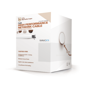 Bobina de cable de 152 Metros Cat6+ CALIBRE 23 ALTO DESEMPEÑO