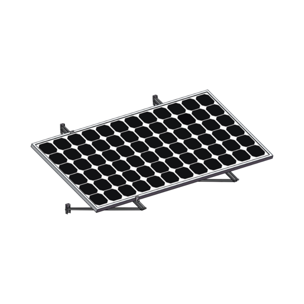 Montaje Para Módulos Solares En Muro Con Espesor De 35-40mm