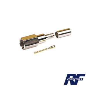 Conector FME Macho de anillo plegable para cable RG-58/U