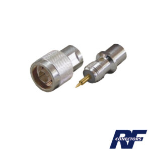 Conector N macho para cable BELDEN 9913