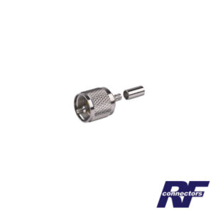 Conector UHF Macho (PL-259) de Anillo Plegable para Ensamblar en Cables RG-58/U