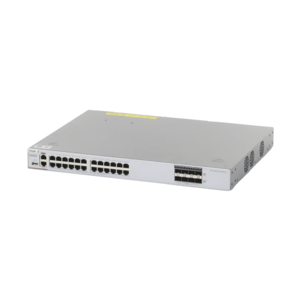 Switch Core Administrable Capa 3 con 24 puertos Gigabit + 8 SFP+ para fibra 10Gb