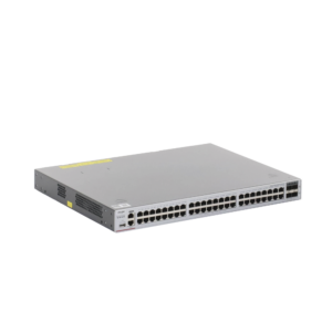 Switch Core Administrable Capa 3 con 48 puertos Gigabit + 4 SFP+ para fibra 10Gb