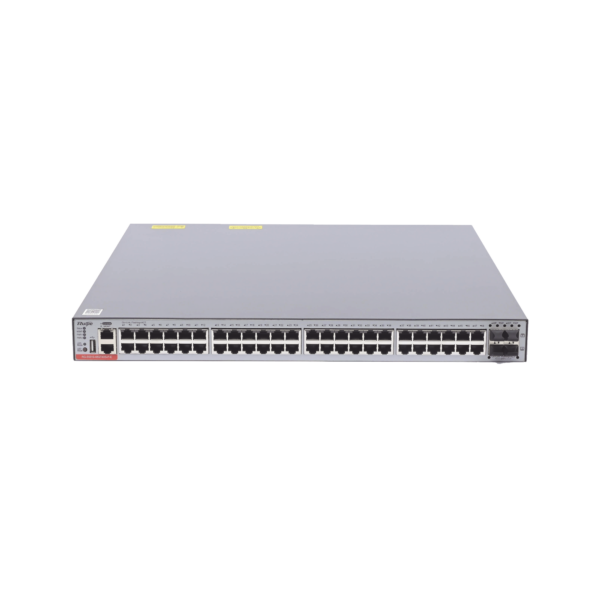 Switch Administrable Capa 3 PoE con 48 puertos Gigabit 802.3af/at + 4 SFP+ para fibra 10Gb