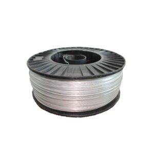 Bobina de 500 Metros / Alambre de Aluminio Reforzado / 16 AWG / Para Intemperie / Ideal para Cercas Electrificadas.