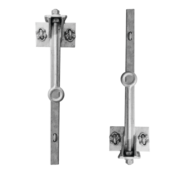 Par de Herrajes para sujeción de línea de vida para STZ60G.