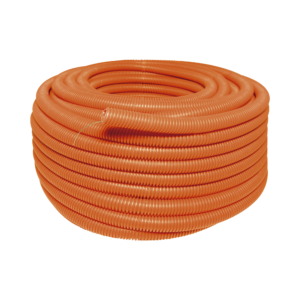 Manguera flexible Reforzada 3/4" x 50 m /Polietileno Alta Densidad HDPE/ Sin guía /Resistente a Intemperie.