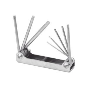 Juego de 8 llaves hexagonales Torx® tipo navaja