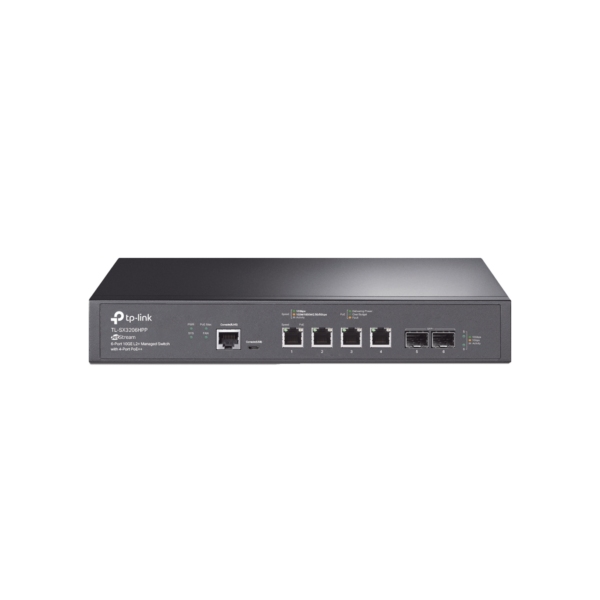 Switch L2+ PoE++ Omada 6 Puertos 10G / 4 Puertos 802.3 af/at/bt  Multi-Gigabit  1G